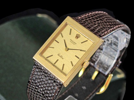 Rolex Cellini solid 18ct gold vintage watch – c1970s