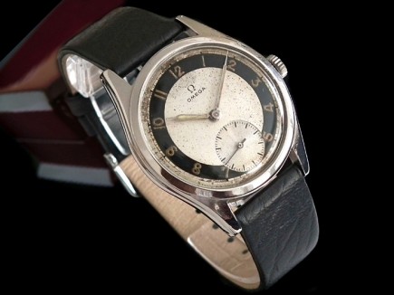 Omega gents steel vintage watch – c1950s