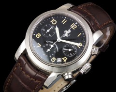 Girard Perregaux Ferrari chronograph gents steel watch