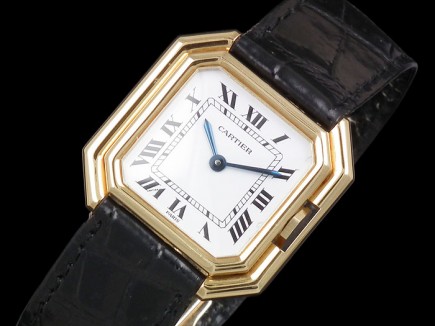 Cartier Ceinture 18ct gold ladies vintage watch – c1970s