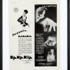 Dunhill genuine vintage watch advert – framed
