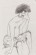 Otto Dix - original signed pencil drawing - authentic