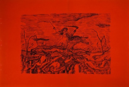 Henri Rousseau – ‘Le Guerre’ – original vintage lithograph – c1930