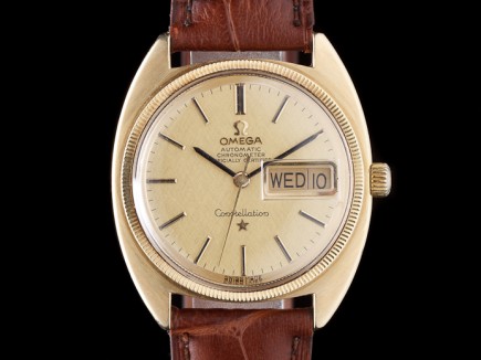 Omega Constellation chronometer automatic watch – day/date – c1974