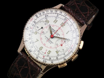 Breitling Chronomat 18ct pink gold chronograph – c1946