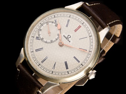 Omega vintage watch – huge 47mm case – c1947