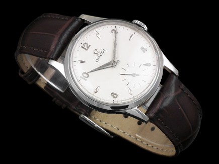 Omega steel vintage watch – c1952
