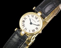 Cartier ‘Vendome Louis Cartier’ 18ct diamond ladies watch